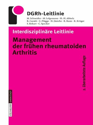 cover image of Interdisziplinäre Leitlinie Management der frühen rheumatoiden Arthritis